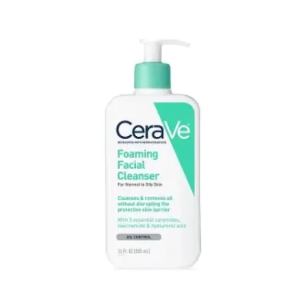 cerave foaming facial cleanser 355ml USA