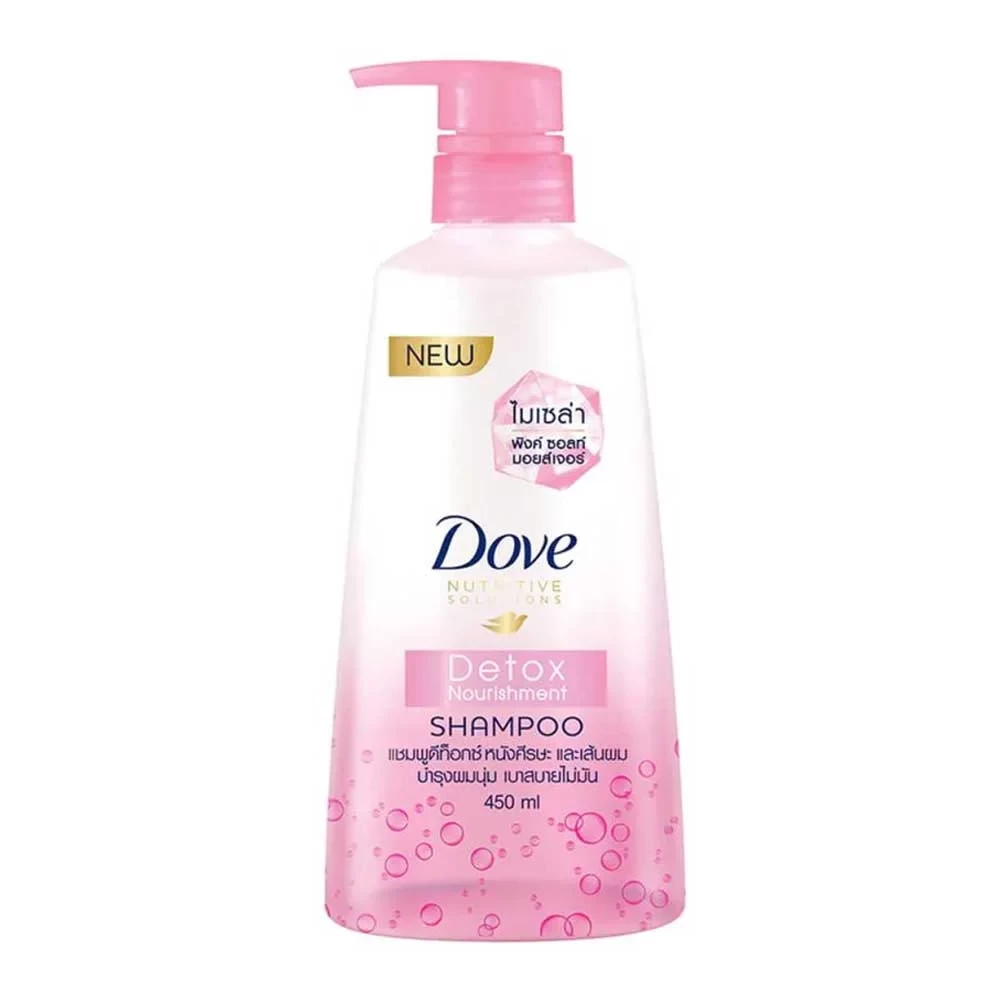 DOVE DETOX NOURISHMENT SHAMPOO 450ML