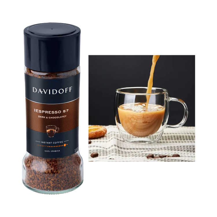 Davidoff espresso & Double layer coffee cup combo
