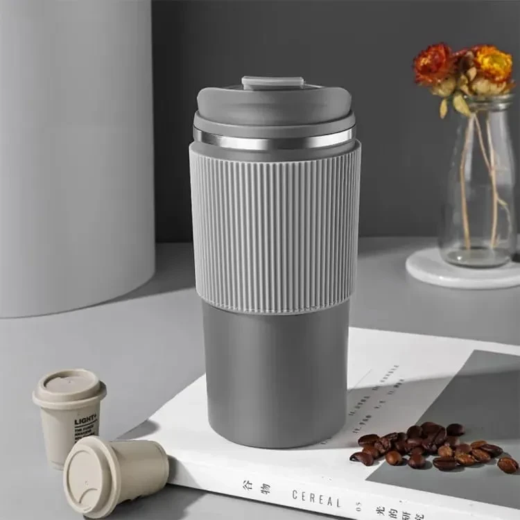 Thermal Hot and Cool Premium coffee mug -  510ml - Ash color