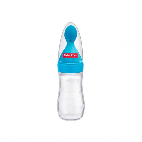 Fisher-Price 125 ml Squeezy Silicone Food Feeder Blue