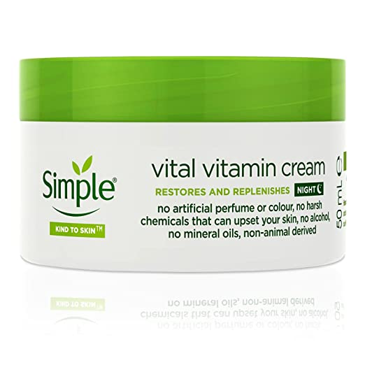 Simple vital vitamin night cream - 50ml