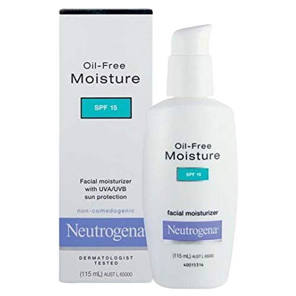 Neutrogena Oil Free Moisturiser With SPF 15 - 115ml