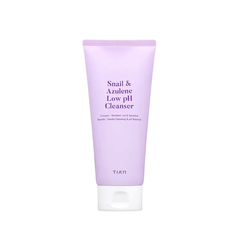 Tiam snail & azulene low pH cleanser - 200ml