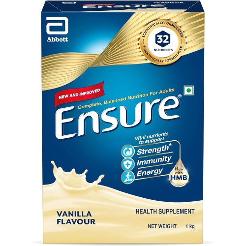 Ensure Vanilla Flavor Complete Balanced Nutrition Drink For Adults 1kg