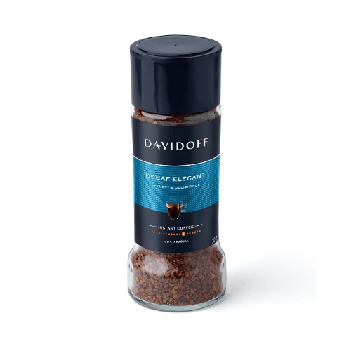 DAVIDOFF DECAFE ELEGANT INSTANT COFFEE 100G