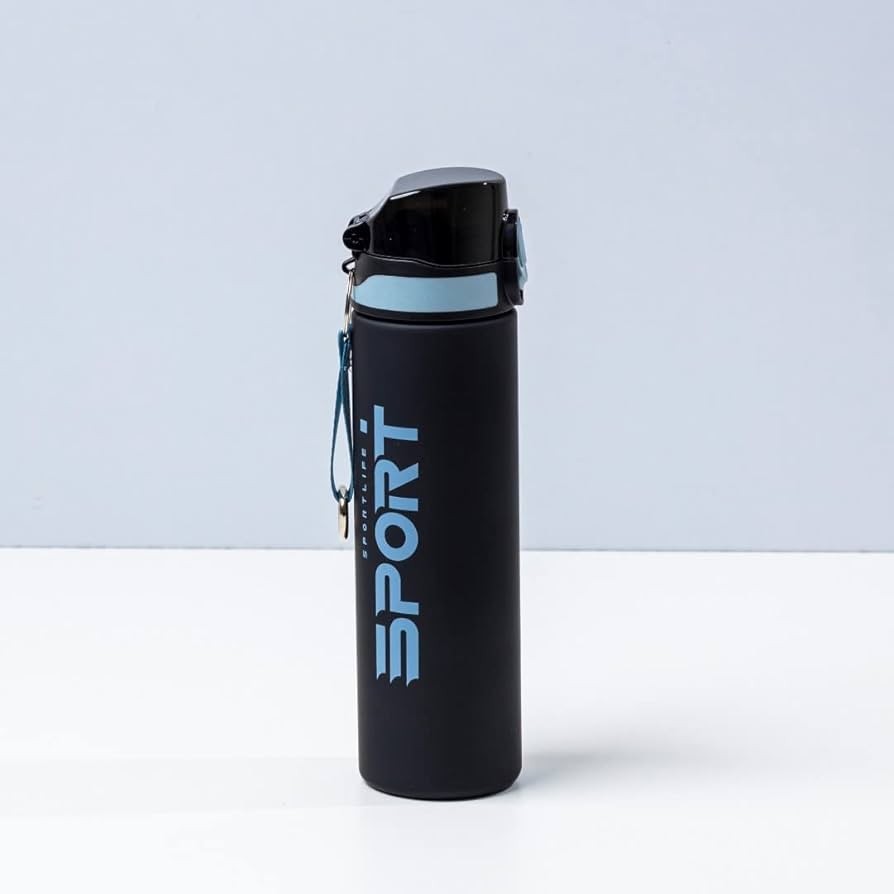 Tritan Sports Black Water Bottle - 800ml