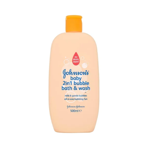 Johnson's baby 2in1 bubble bath & Wash - 500ml