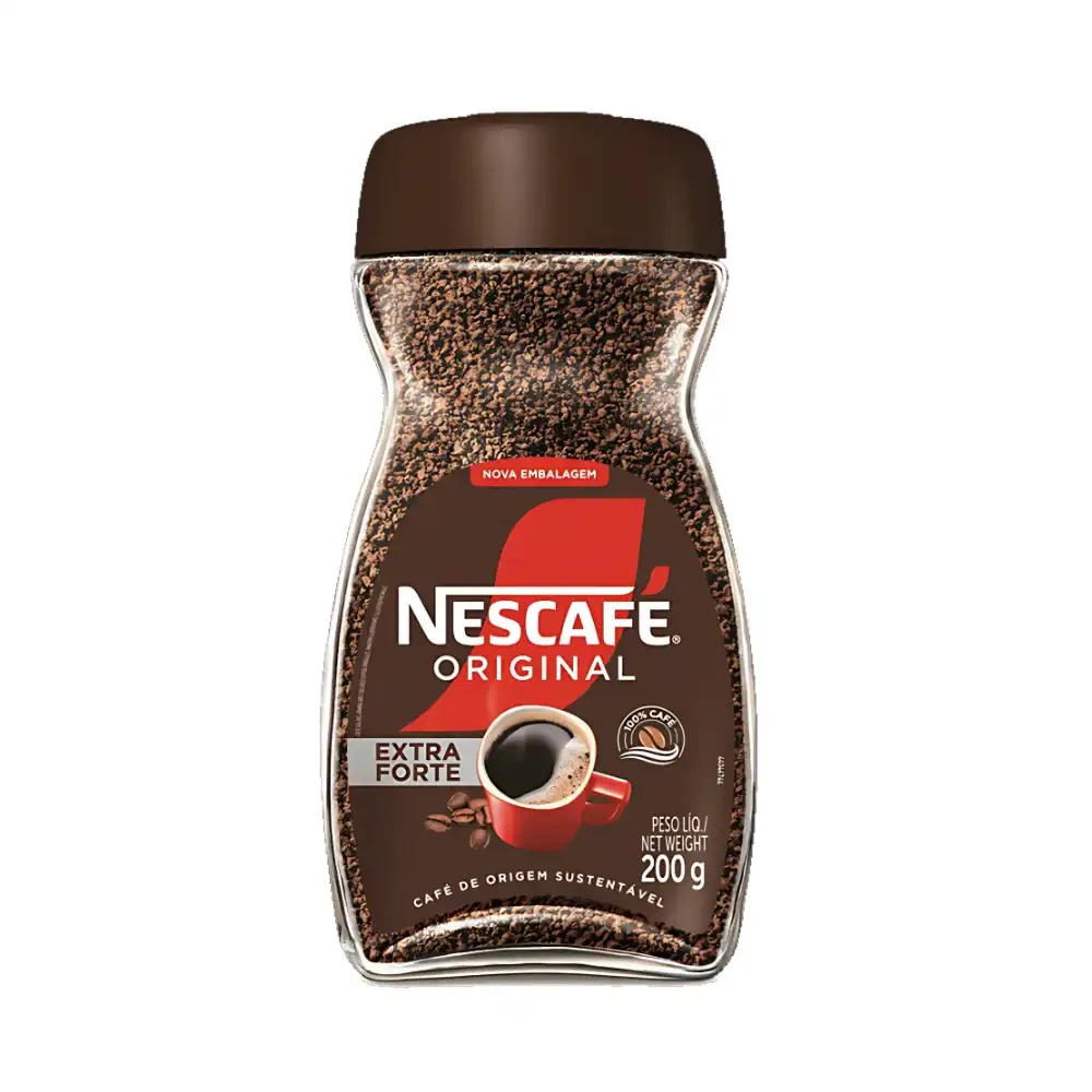 Nescafé Original Extra Forte Instant Coffee - 200g - Brazil