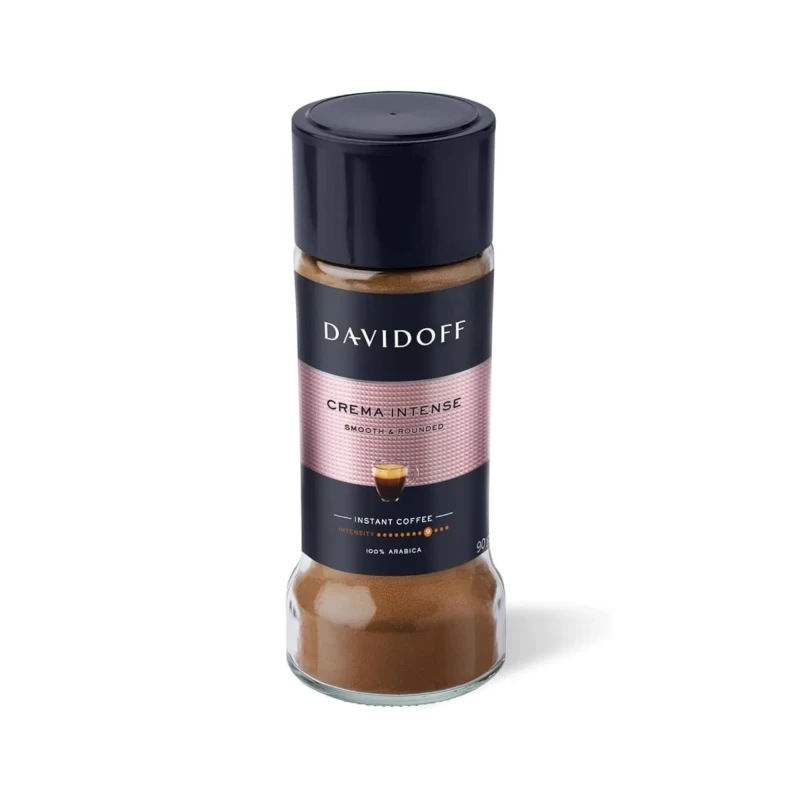 DAVIDOFF Crema Intense Instant Coffee - Smooth and Rounded -90gm