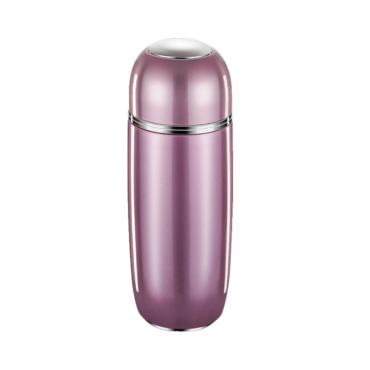 Idrop Stainless Steel Vacuum Drinking Flask With Cup 170ml (Pink)