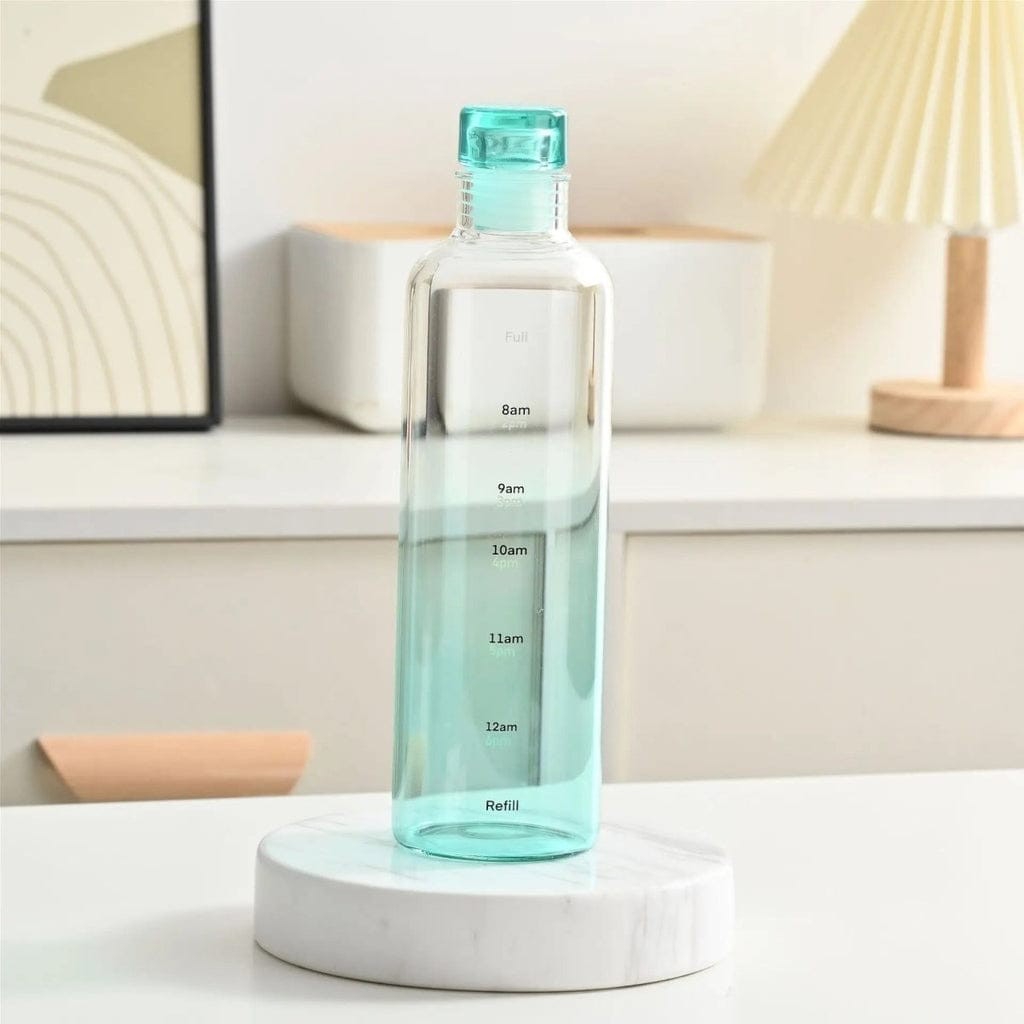 500ml Pastel color glass water bottle