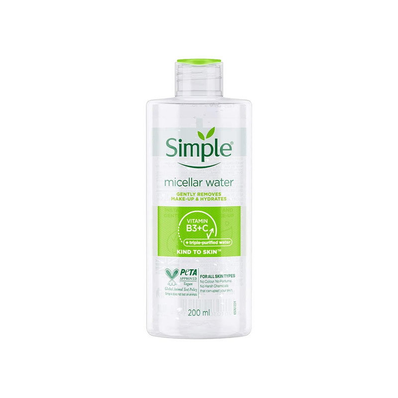 Simple Kind To Skin Micellar Cleansing Water 200ml