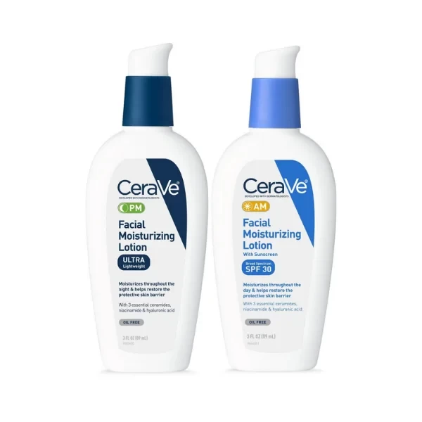 cerave facial moisturizing lotion am/pm bundle 89ml