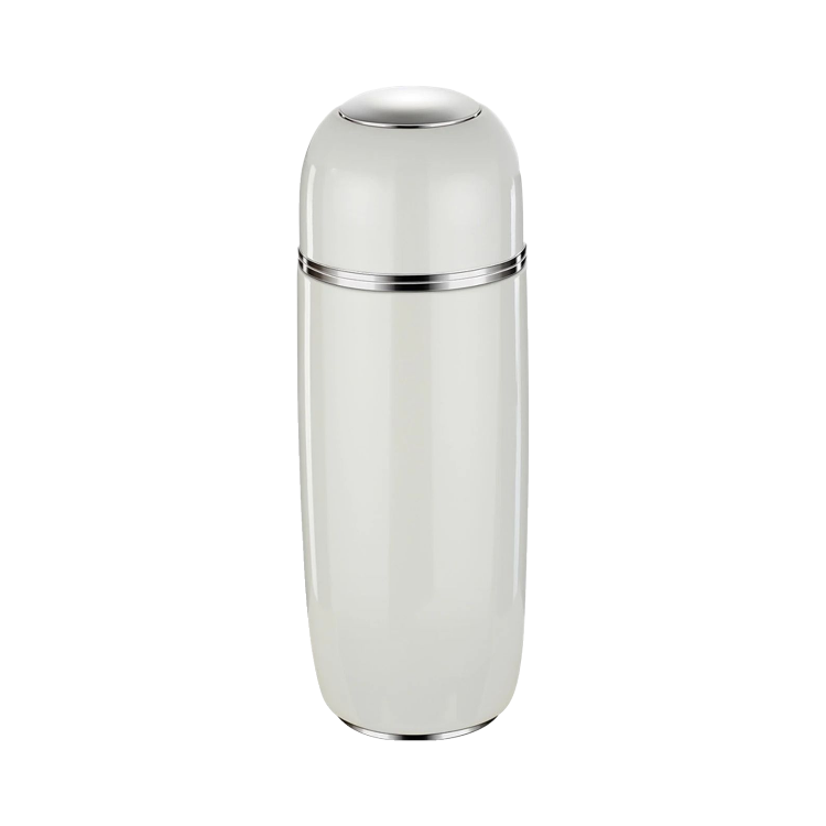 Idrop Stainless Steel Vacuum Drinking Flask With Cup 170ml (White)