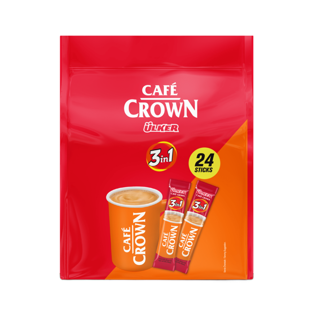 Cafe Crown ULKER 3 in 1 Classic -  24 Sticks