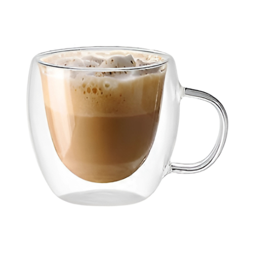 Double Layer Oval Shape Cup 200ml