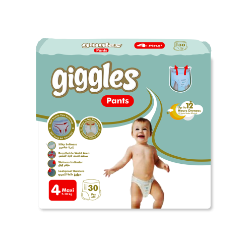 Giggles Baby Pants 7-18 Kg Maxi 30 Pcs