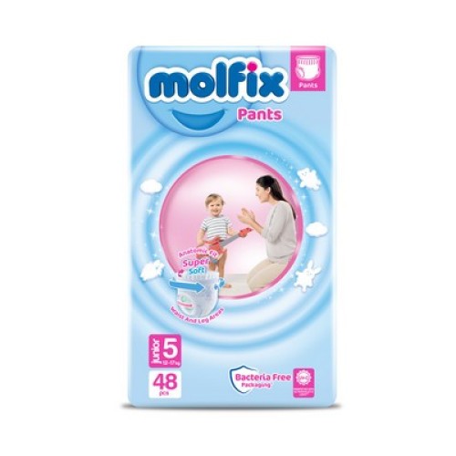 Molfix Jumbo Pants Junior 12-17 Kg 48Pcs (Made in Turkey)