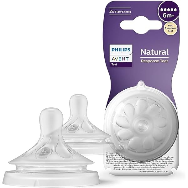 Philips Avent feeding nipple -  6M+ (Twin Pack)