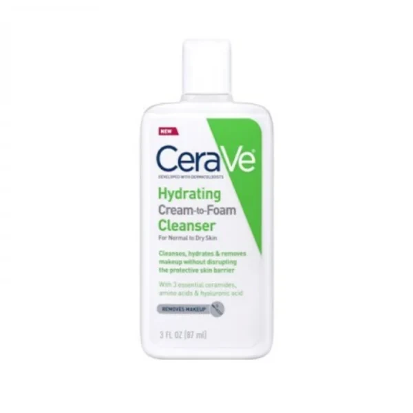 CeraVe Hydrating Cream To Foam Cleanser 87ml