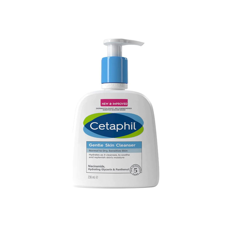 Cetaphil Gentle Skin Cleanser For Dry, Sensitive Skin 236ml