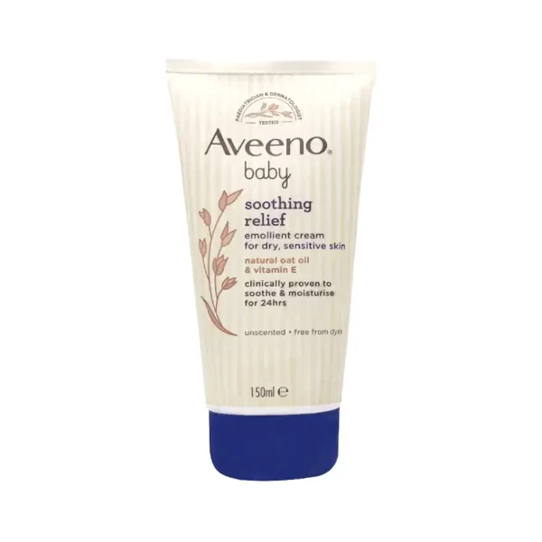 Aveeno Baby Soothing Relief Emollient Cream 150ml