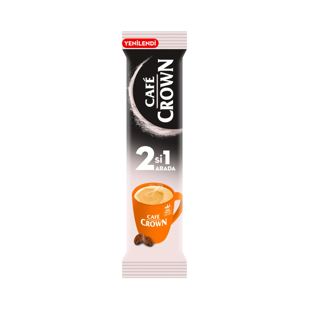 Café Crown Ülker Hazelnut Flavoured 3in1 Instant Coffee (5 Sticks)
