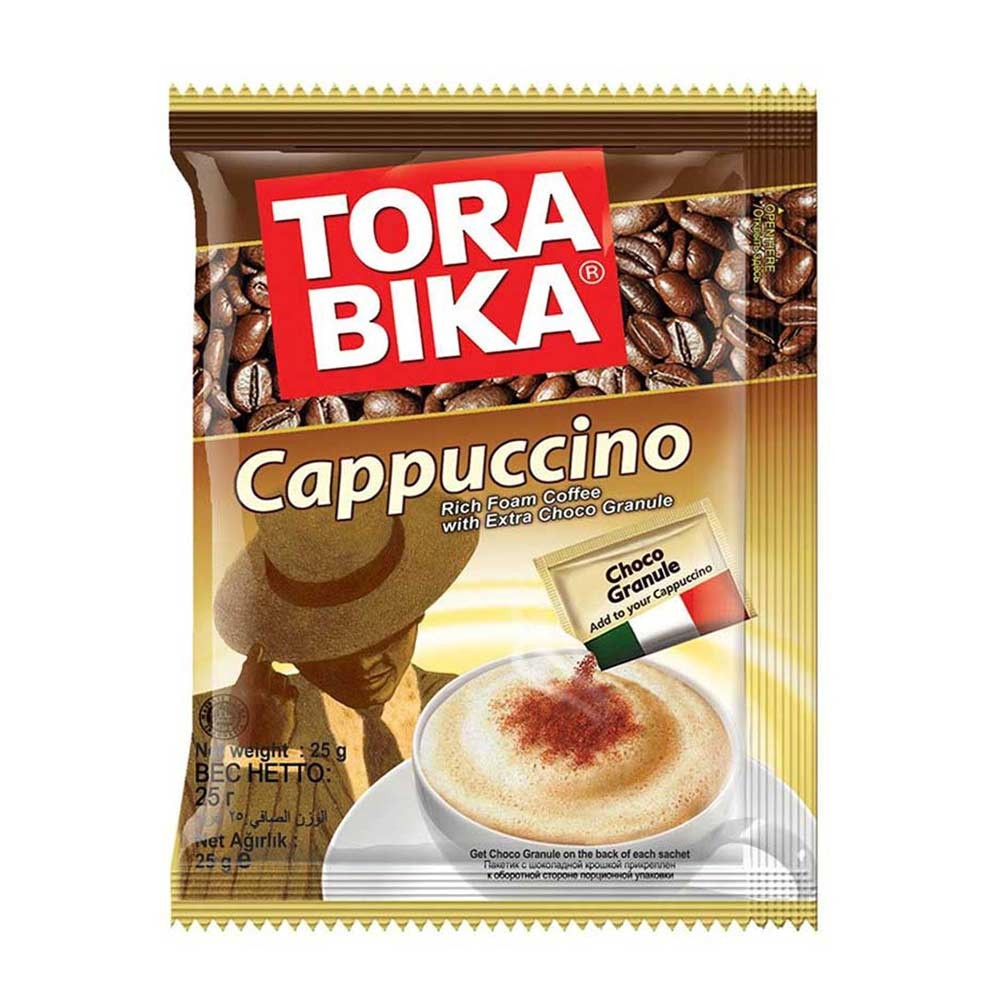 Torabika Cappuccino Single Sachet with Sugar (5PCS)