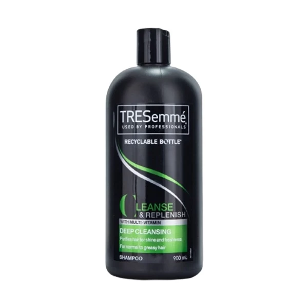 Tresemme Cleanse & Replenish Multi Vitamin Deep Shampoo For Normal To Greasy Hair 900ml