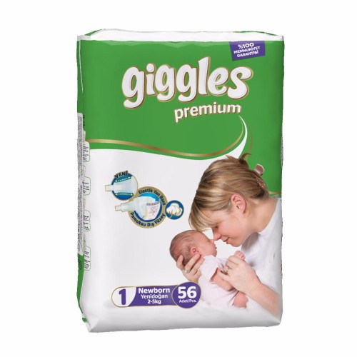 Giggles Premium Belt Jumbo Pack 7-18 Kg Mexi 60 Pcs