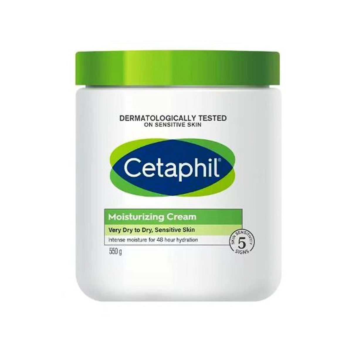 Cetaphil Moisturizing Cream Dry For Very Dry Sensitive Skin 550g