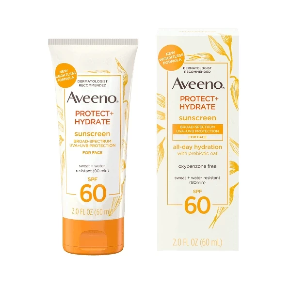 Aveeno Protect+Hydrate All Day Hydration Sunscreen 60ml - SPF 60