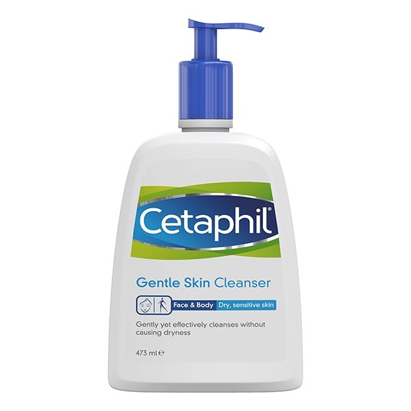 Cetaphil Face & Body Gentle Skin Cleanser For Dry, Sensitive Skin 473ml