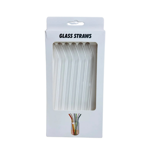 Transparent straw single Pieces